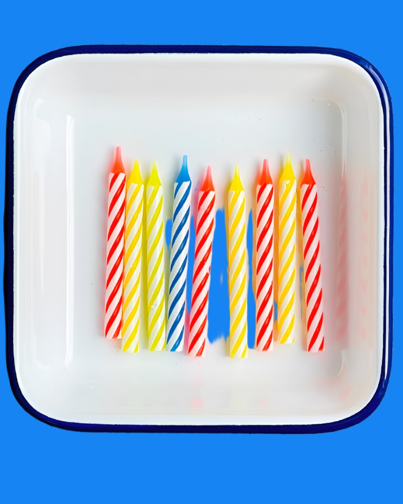 Topper "Birthday Candles"