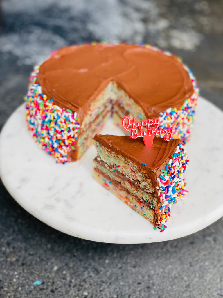 Small Batch Funfetti Cake - The Perfect 6-Inch Cake Recipe