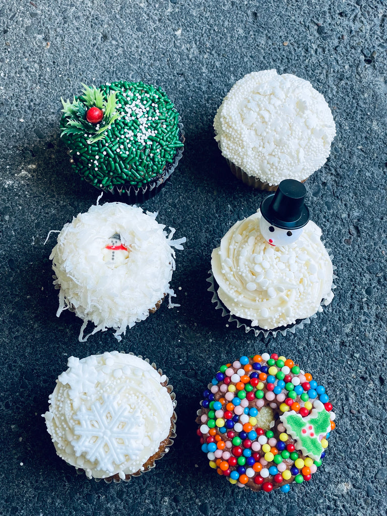 holiday cupcakes