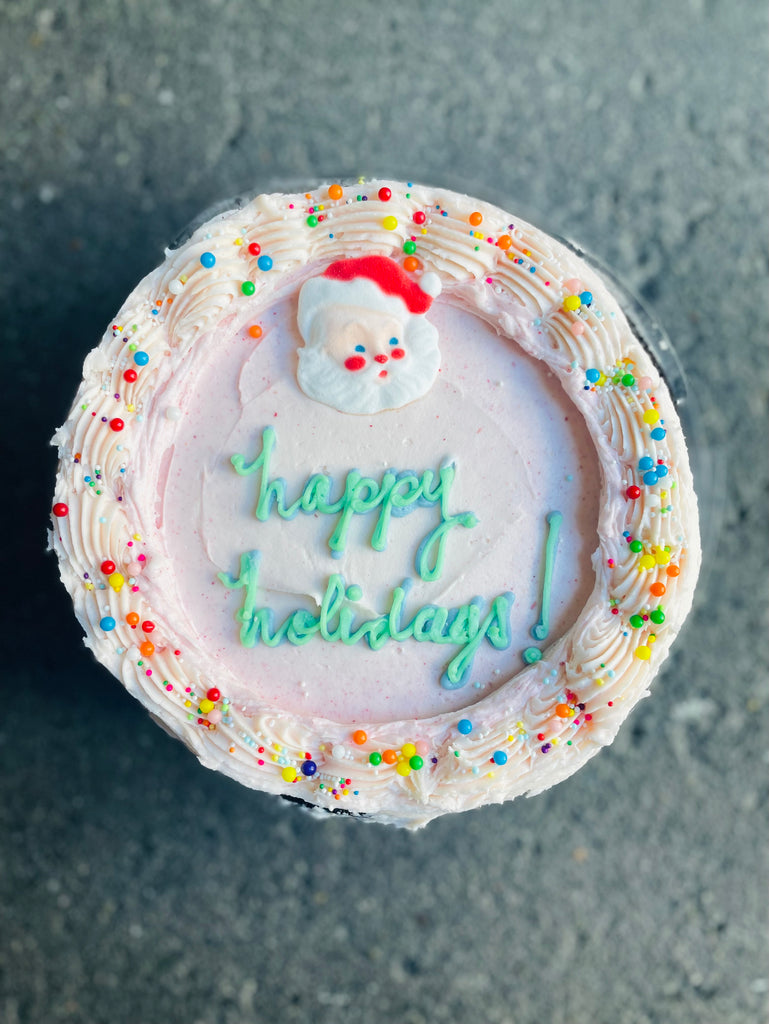 Peppermint Chocolate Layer Cake