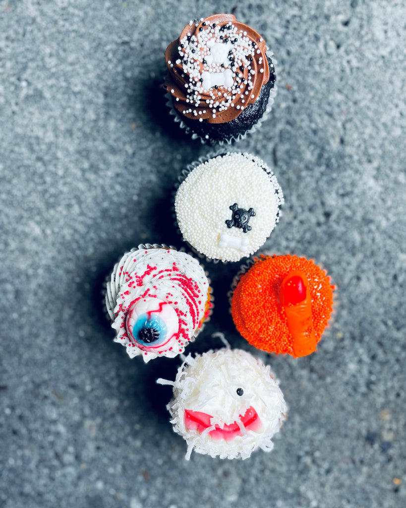 Mini Halloween Cupcakes